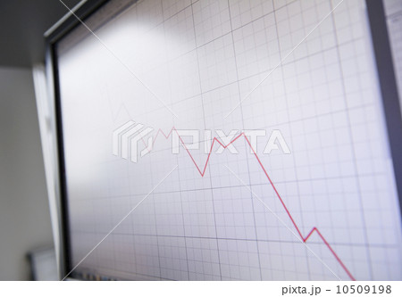 Close up of chart 10509198