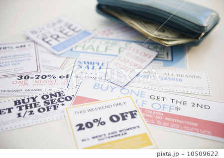 Wallet and discount offer leaflets Wallet and discount offer leaflets 10509622
