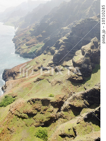 Elevated view of coast 10510285