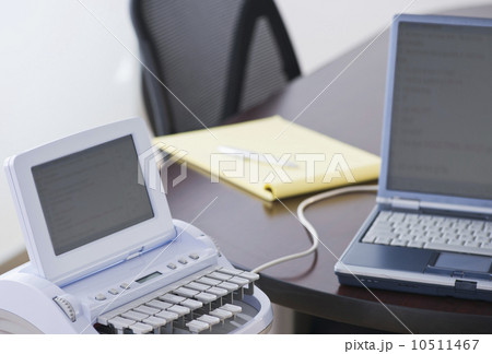 USA, Jersey City, New Jersey, stenograph machine USA, Jersey City, New Jersey, stenograph machine 10511467