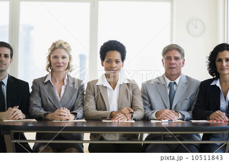 Office workers in conference room Office workers in conference room 10511843