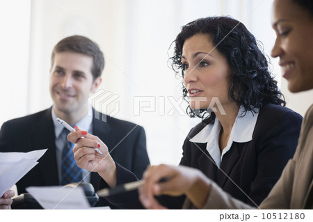 Business people at meeting 10512180