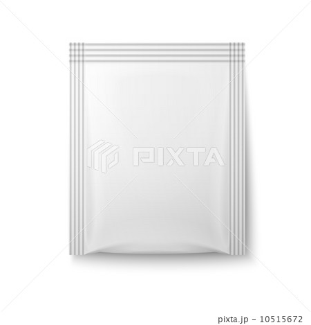 White paper sachet bag. White paper sachet bag. 10515672