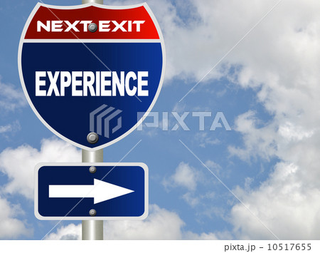 Experience road sign 10517655