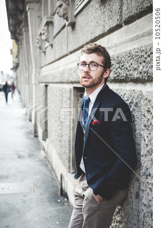 stylish handsome elegant hipster man 10520506