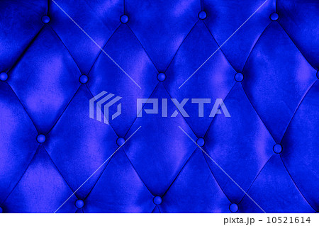 Luxury upholstery leather button chair texture in blue Luxury upholstery leather button chair texture in blue 10521614