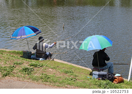 水元公園の釣り人 10522753