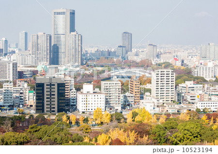 Osaka skyline building Osaka skyline building 10523194