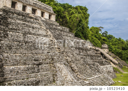碑文の神殿、パレンケ　メキシコ 10523410