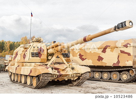 The 152 mm howitzer 2S19 "Msta-S". Russia The 152 mm howitzer 2S19 "Msta-S". Russia 10523486