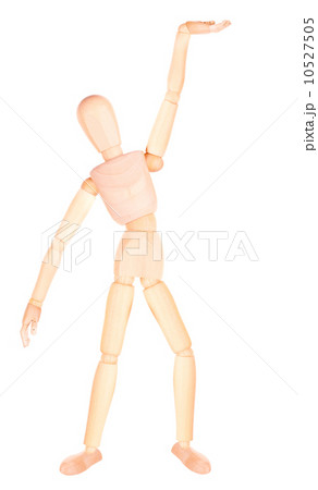 wooden Dummy with empty hand holding 10527505