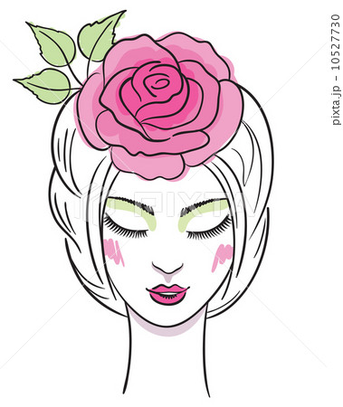 Fashion illustration of a beautiful young woman Fashion illustration of a beautiful young woman 10527730