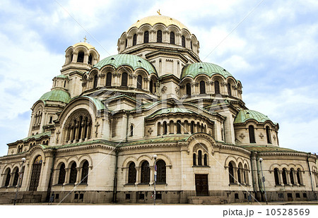 アレクサンドル ネフスキー大聖堂 ブルガリアの写真素材
