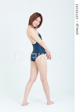 スクール水着の写真素材
