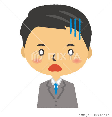 ビジネスマン 愕然 ショック 驚く ビジネスマン 愕然 ショック 驚く 10532717