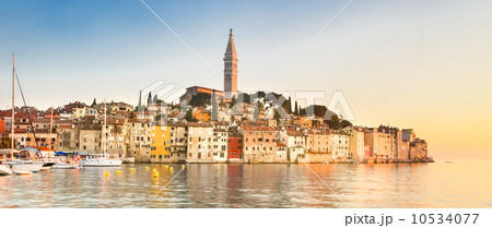 Coastal town of Rovinj, Istria, Croatia. 10534077