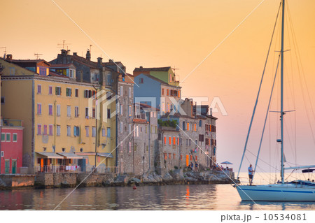 Coastal town of Rovinj, Istria, Croatia. 10534081