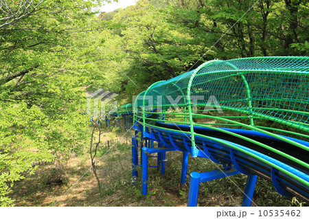 四季の森公園のすべり台 10535462