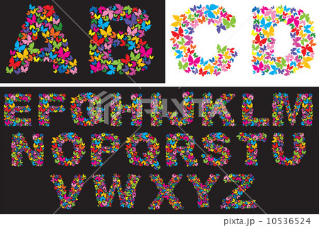 butterfly letters 10536524