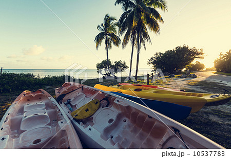 Canoe on the beach 10537783