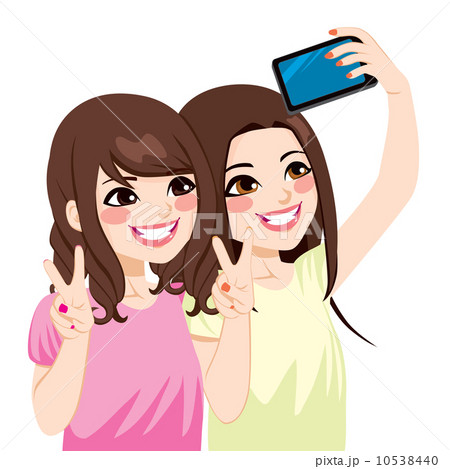 Asian Friends Selfie 10538440