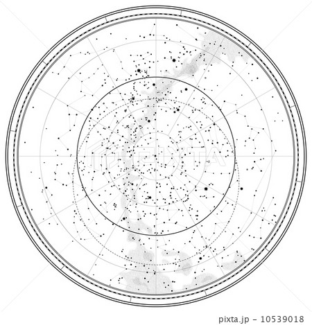 Astronomical Celestial Map 10539018