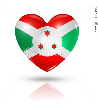 Love Burundi, heart flag icon Love Burundi, heart flag icon 10539698