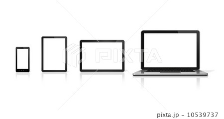 Laptop, mobile phone and digital tablet pc Laptop, mobile phone and digital tablet pc 10539737
