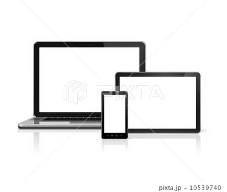 Laptop, mobile phone and digital tablet pc 10539740