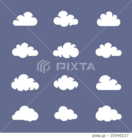 Cloud shapes collection Cloud shapes collection 10540217