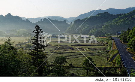 早朝の田染荘 早朝の田染荘 10541816