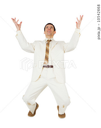 Jubilant man Jubilant man 10542668