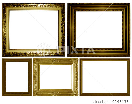 Antique gold frame Antique gold frame 10543133