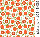Red tomatoes pattern 10543439