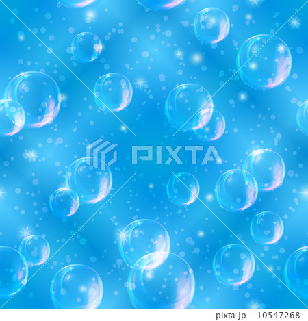 Bubbles seamless on blue Bubbles seamless on blue 10547268