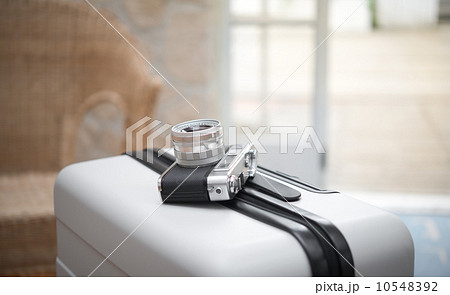 スーツケースとカメラ 10548392