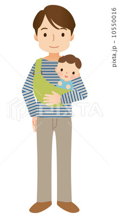 赤ちゃんと父親 10550016