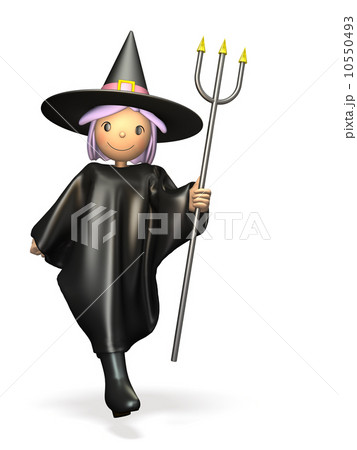 ハロウィン衣装の少女 10550493