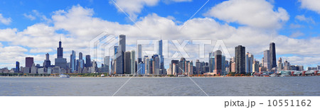 Chicago city urban skyline panorama Chicago city urban skyline panorama 10551162