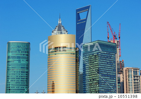 Shanghai skyline 10551398