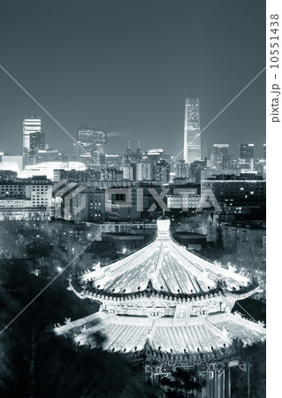 Beijing at night 10551438