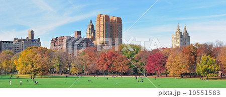 New York City Central Park panorama at autumn 10551583
