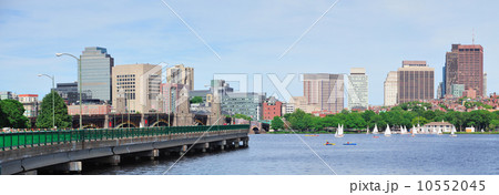 Urban city over river 10552045