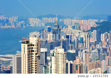Hong Kong aerial view 10552704