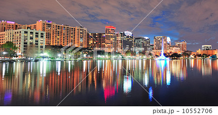 Orlando night panorama Orlando night panorama 10552706