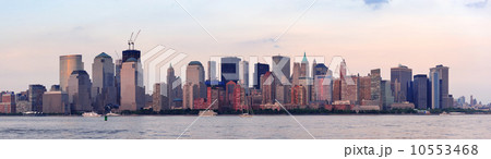 New York City Manhattan sunset 10553468