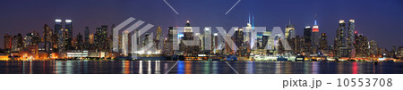 New York City Manhattan at dusk 10553708