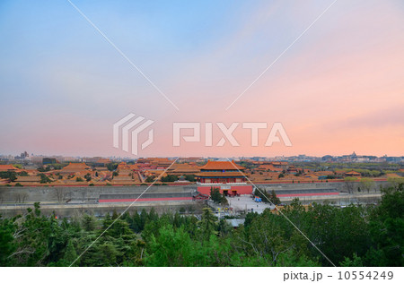 Forbidden City at dusk 10554249