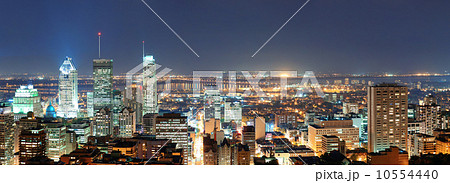 Montreal at dusk panorama 10554440