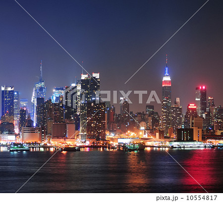 New York City Manhattan midtown skyline 10554817